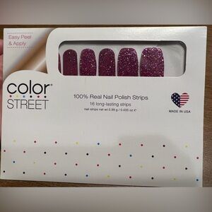 NEW Color Street Nails - Fiji Fuschia